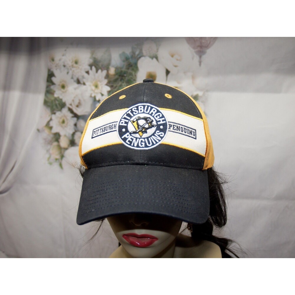 Pittsburgh Penguins Hat Vintage 47 Twins Embroidered Unisex Adult NHL Ball Cap